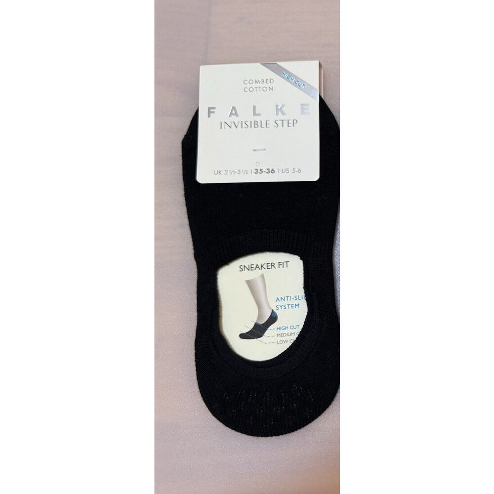 Falke Invisible Step No-Show Socks Size Small US 5-6 - Picture 3 of 4